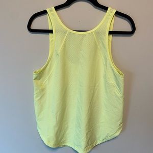 Lulu bright yellow tank top